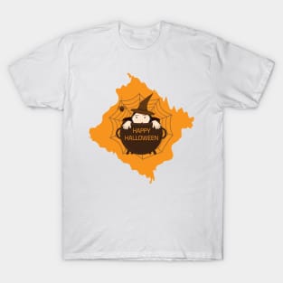 Witch in cauldron T-Shirt